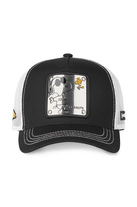 Capslab sapca The Peanuts CL.PEA.1.NAW5 negru ZA00