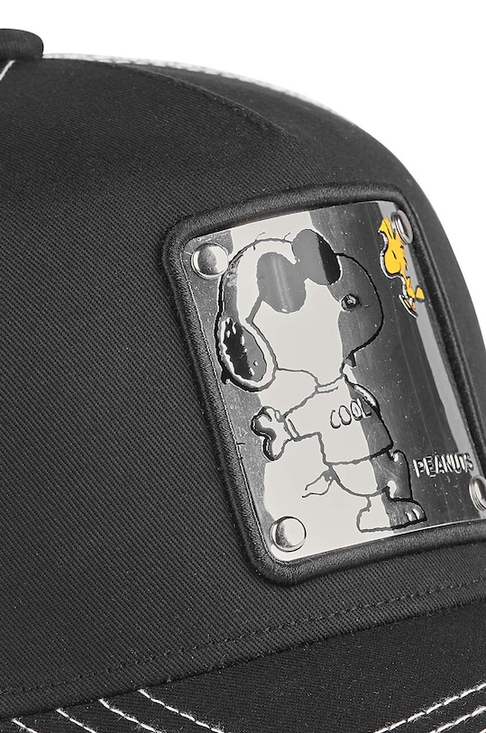 Akcesoria Capslab - Czapka z daszkiem x Snoppy CL.PEA.1.NAW5 czarny