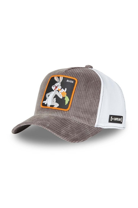 Capslab czapka z daszkiem Looney Tunes aplikacja szary CL.LOO8.1.CT.BUG6