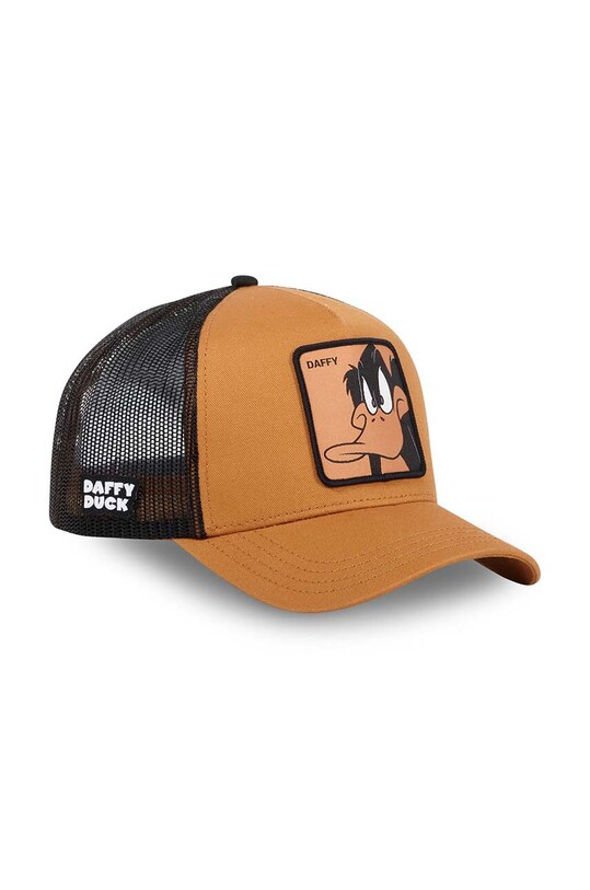 Capslab - Czapka z daszkiem x DC Comics CL.LOO8.1.CT.DAF1 brązowy ZA00