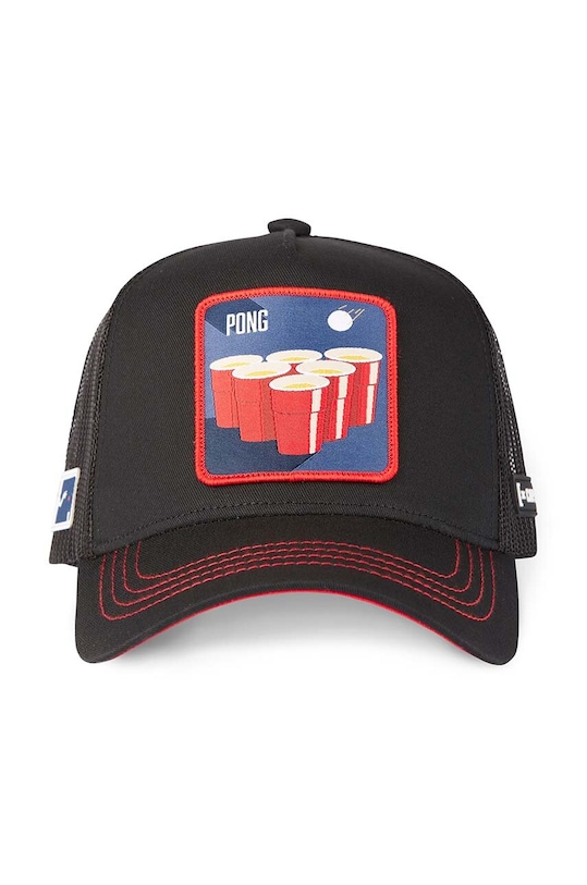 Capslab czapka z daszkiem CL.0.1.CAS2.BE1 czarny ZA00