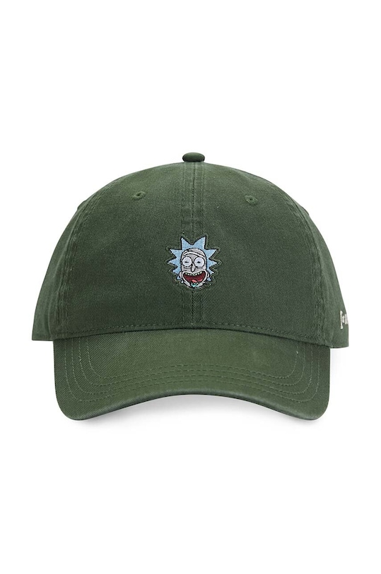 Doplňky Bavlněná baseballová čepice Capslab x Rick & Morty CL.REM4.1.CD.HEA zelená