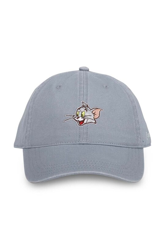 Аксесуари Бавовняна бейсболка Capslab Tom and Jerry x & CL.TAJ4.1.CD.CAT сірий