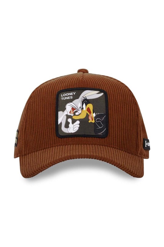 Capslab czapka z daszkiem bawełniana x Looney Tunes CL.LOO10.1.PCT.BD2 brązowy ZA00