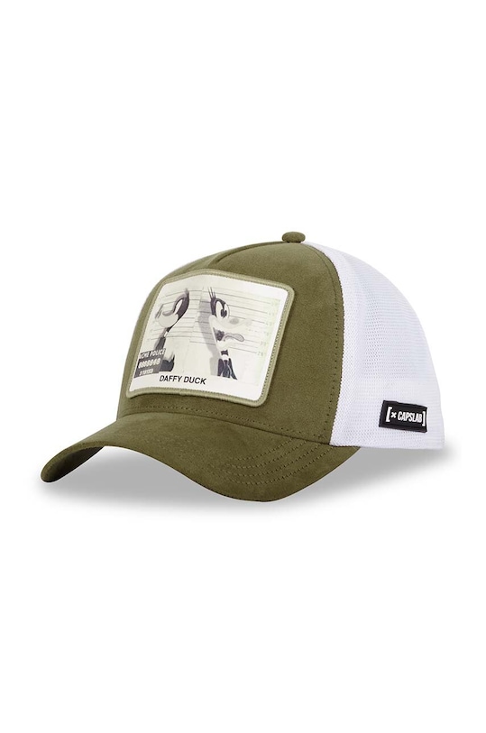 Capslab czapka z daszkiem x Looney Tunes aplikacja beżowy CL.LOO9.1.PCT.DAF