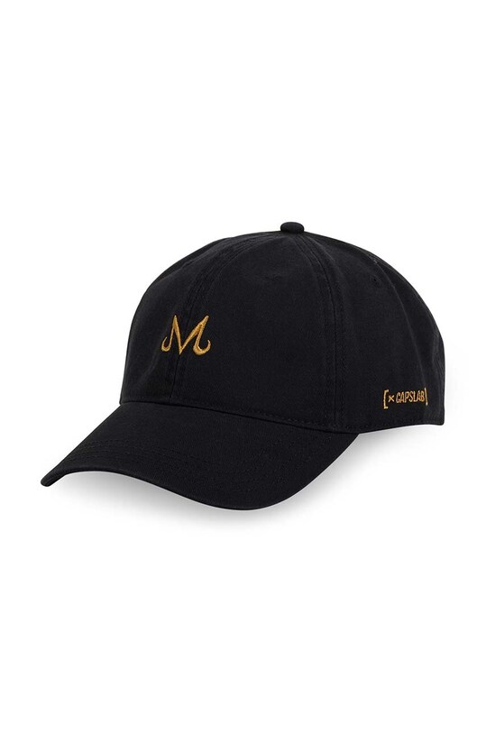 Capslab șapcă de baseball din bumbac X Dragon Ball Z bumbac negru CL.DBZ7.1.CD.MAJ