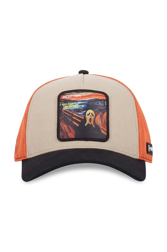 Capslab czapka z daszkiem CL.ART.1.PCT.INCE brązowy ZA00