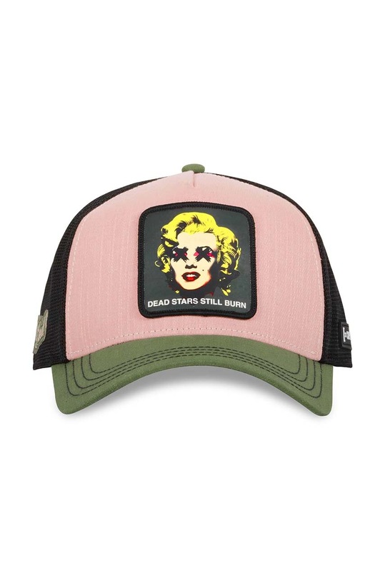 Capslab czapka z daszkiem CL.ART.1.PCT.DEAD brązowy ZA00