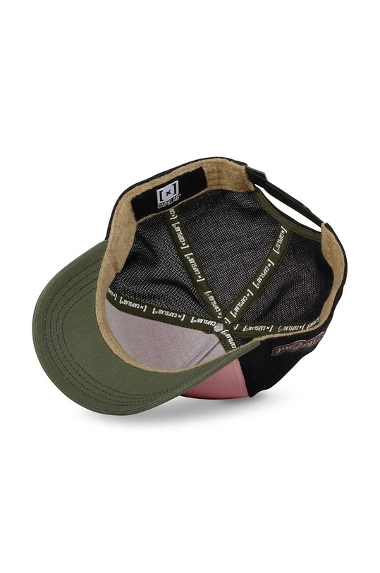 Capslab czapka z daszkiem CL.ART.1.PCT.DEAD brązowy