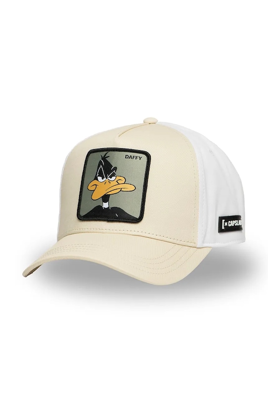 Кепка Capslab x Looney Tunes аплікація бежевий CL.LOO11.1.CT.DAF2