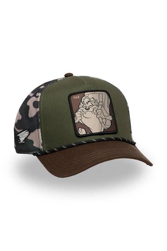 Accesorii Capslab șapcă x Looney Tunes CL.LOO11.1.PCT.HIK verde