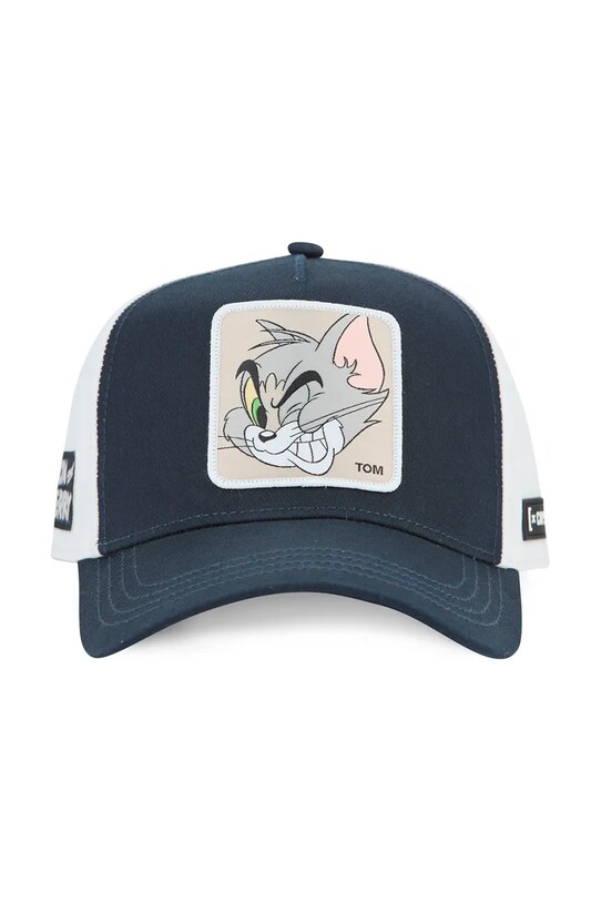 Capslab șapcă de baseball din bumbac x Tom & Jerry CL.TAJ6.1.CT.TOM negru AA00