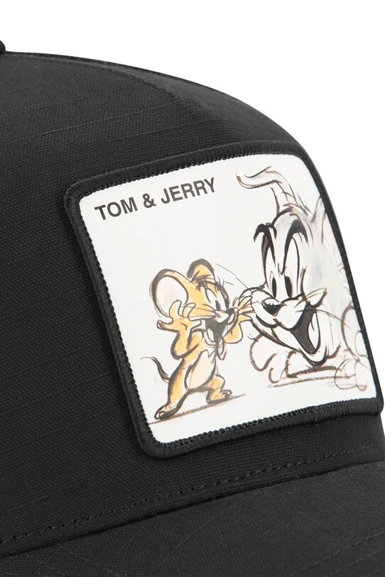 Capslab sapca x Tom & Jerry negru CL.TAJ6.1.PCT.TAJ