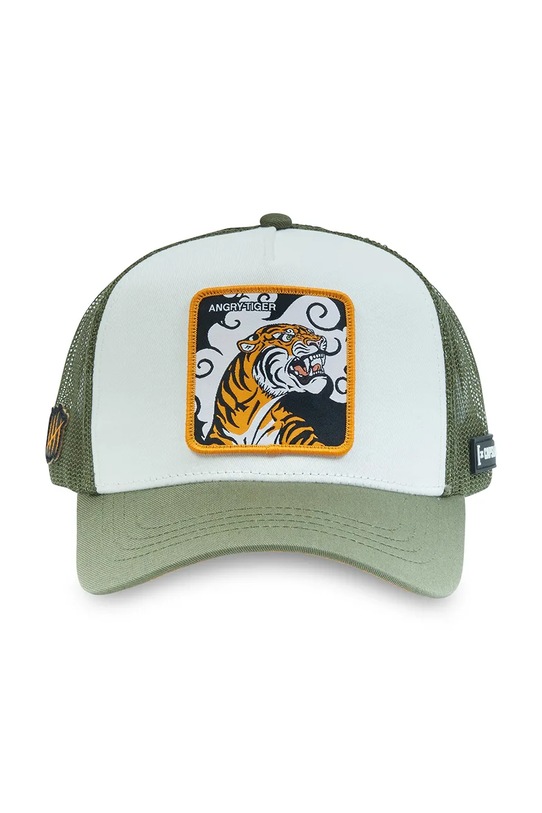 Kapa sa šiltom Capslab CL4.1.CT.TIG zelena AA00