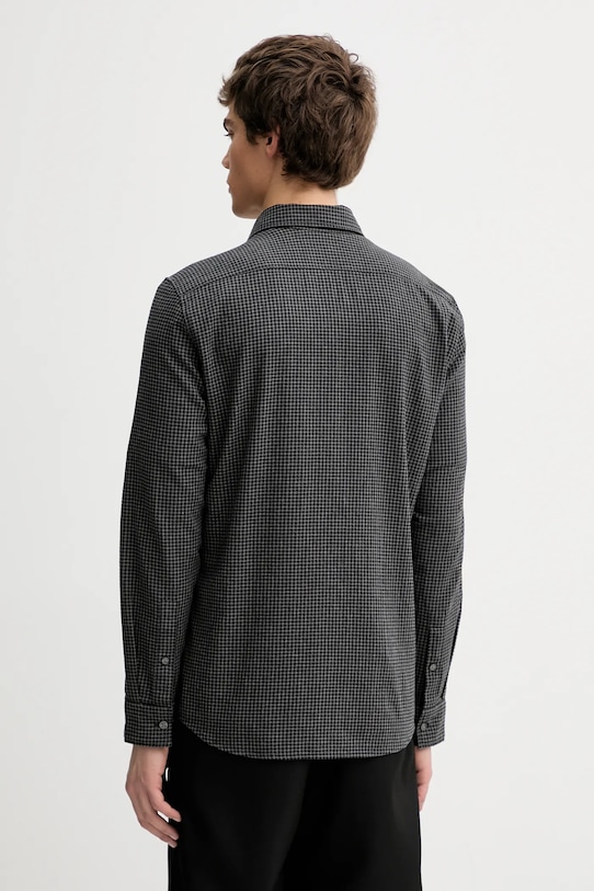 Odzież Marc O'Polo koszula bawełniana M30732642358 szary