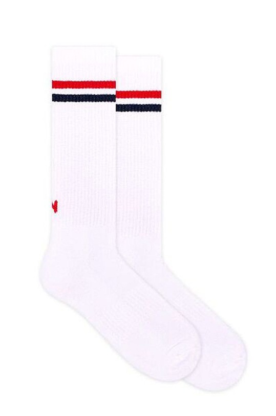 Nanushki - Sosete Numer Jeden alb NANSCW01