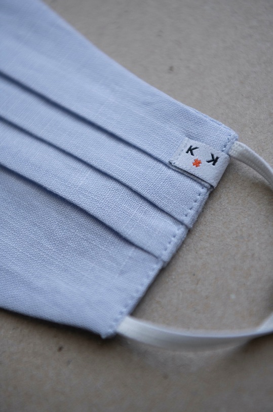 Maskka - Maseczka ochronna CANVAS 1583 niebieski ZS21