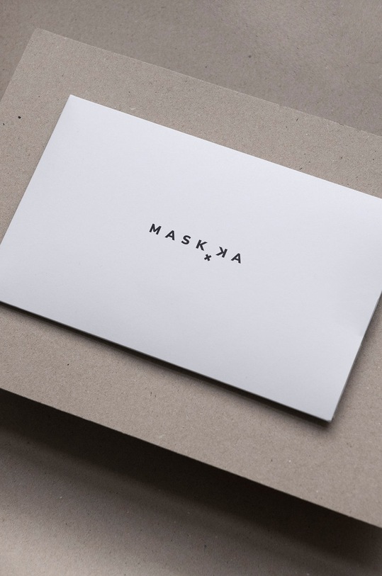 Maskka - Maseczka ochronna CANVAS 1583 niebieski