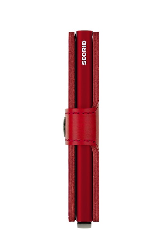 Secrid portafoglio in pelle rosso M.Red.Red