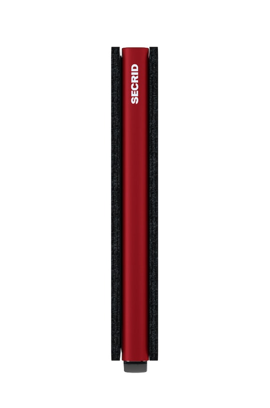 Secrid - Кожен портфейл черен SM.Black.Red
