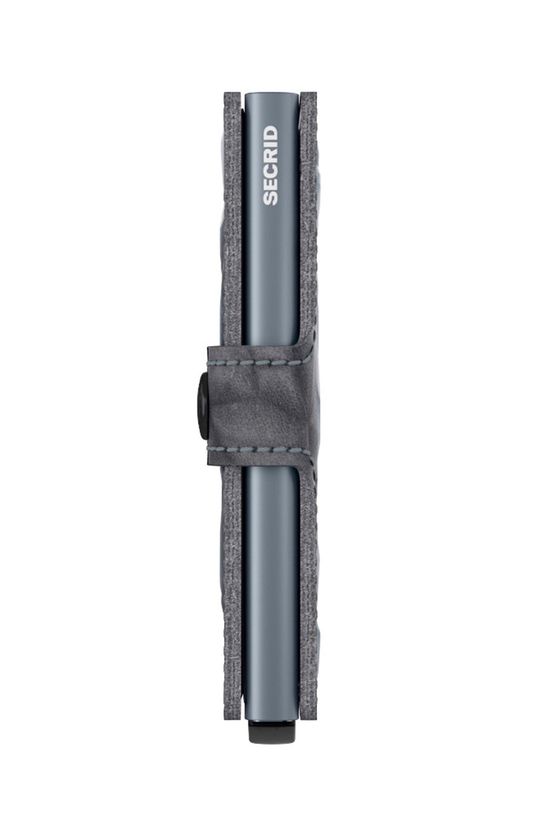 Secrid - Portofel de piele gri MPr.Stone