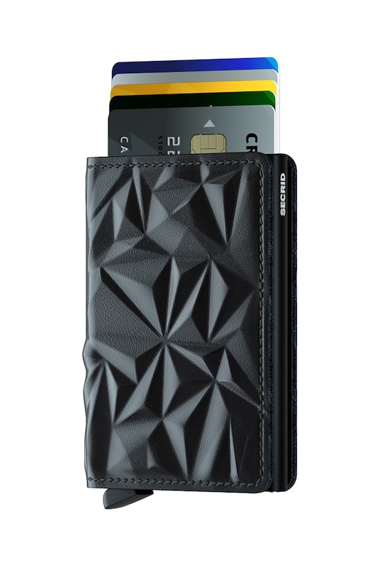 Secrid - Portofel de piele piele negru SPr.Black