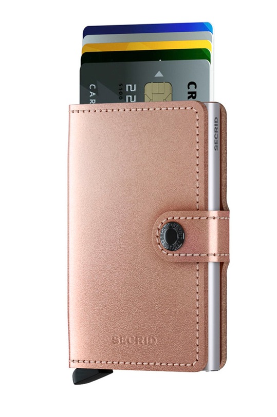 Secrid leather wallet MMe.Rose pink ZA00