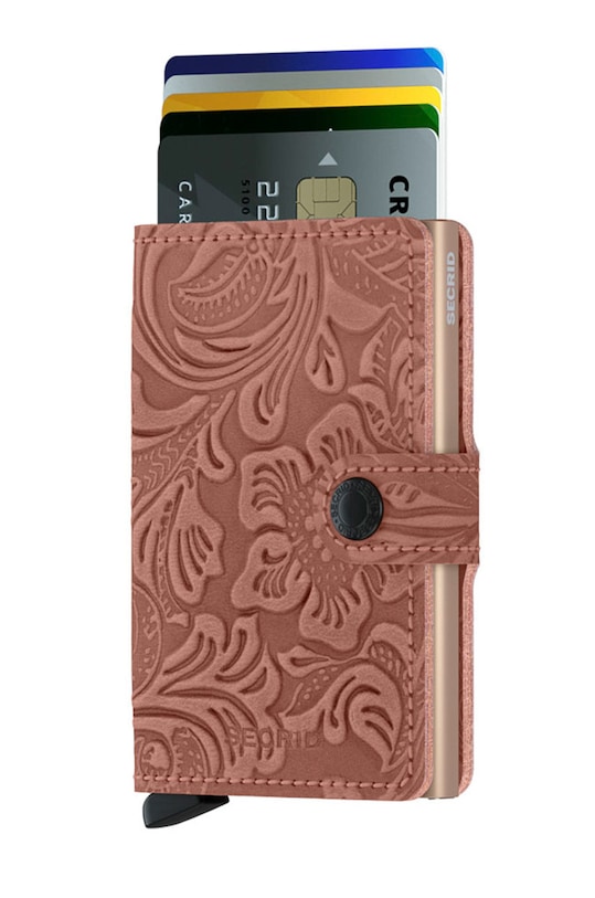 Кожен портфейл Secrid Mor.ROSE кафяв ZA00