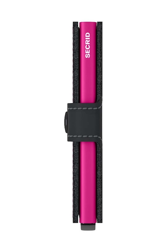 Secrid portfel MM.Black.Fuchsia czarny