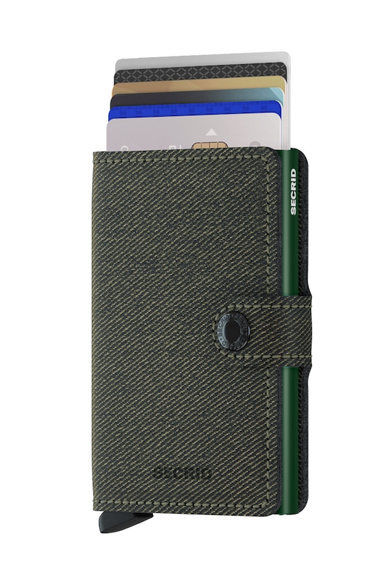 Usnjena denarnica Secrid MTw.Green rjava ZA00