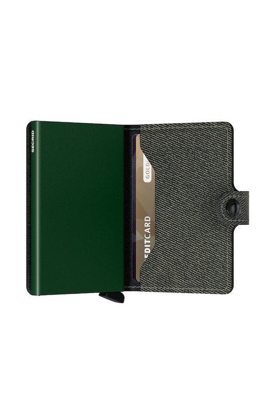 Secrid Portfel skórzany brązowy MTw.Green