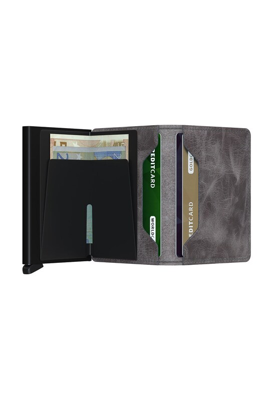 Accesorii Secrid Portofel de piele SV.GreyBlack gri