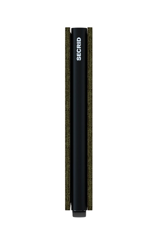 Secrid Portofel de piele SV.OliveBlack verde