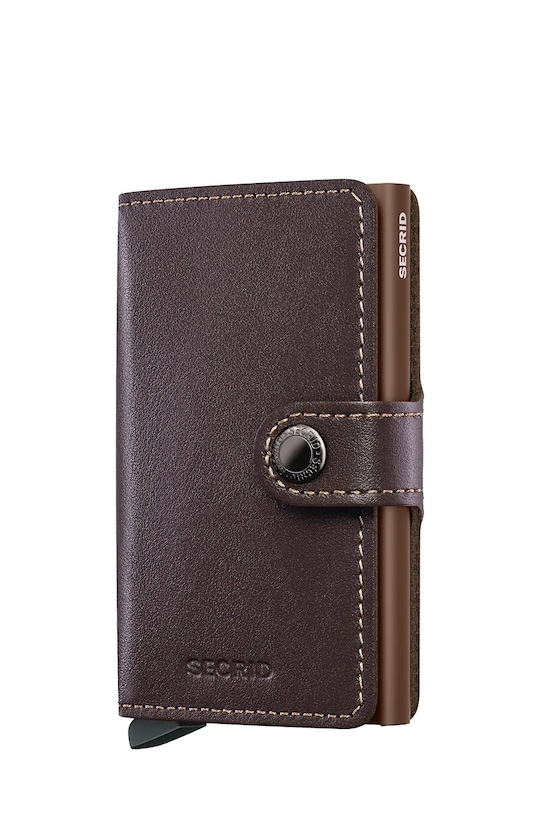 Secrid portfel skórzany ORIGINAL skóra licowa brązowy M.Black
