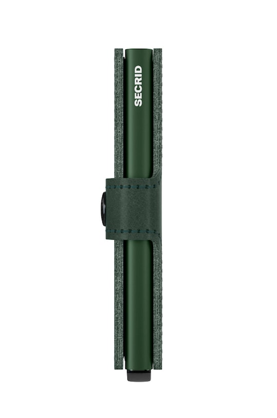 Secrid portofel de piele M.Green verde