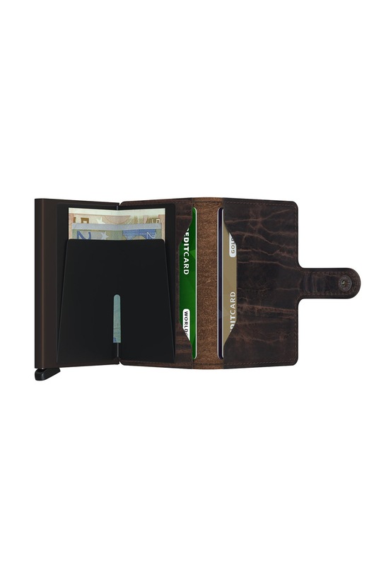 Accesorii Secrid - Portofel de piele MDM.Cacao.Brown maro