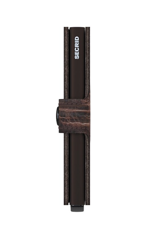 Secrid - Шкіряний гаманець коричневий MDM.Cacao.Brown