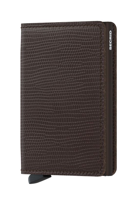 Secrid - Portofel de piele SRa.Brown.Brown maro ZA00