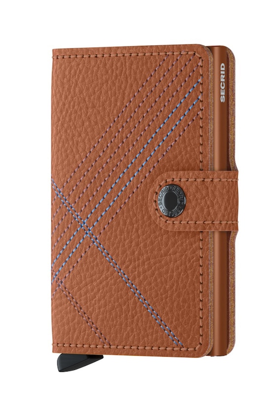 Secrid - Шкіряний гаманець MSt.Linea.Caramello коричневий ZA00