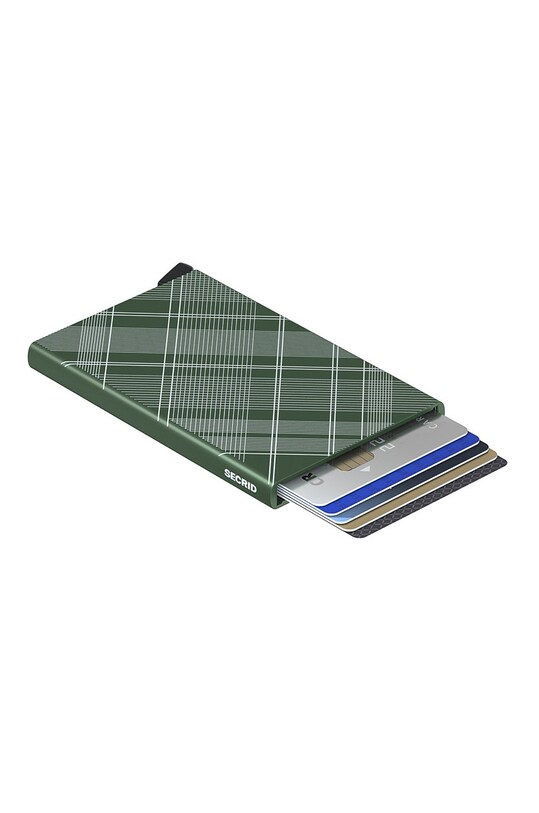 Akcesoria Secrid - Portfel CLa.TartanGreen zielony