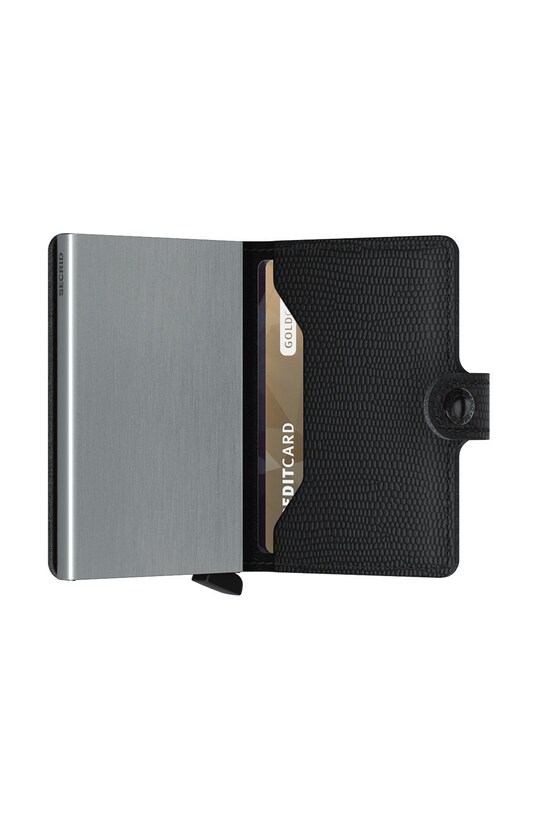 Secrid Portofel de piele negru MRa.Black