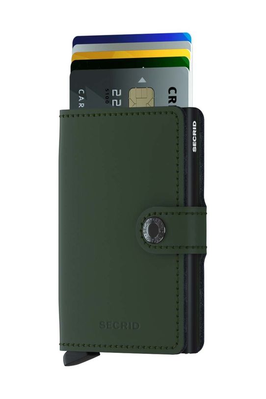 Secrid portofel MM.Green.Black negru ZA00