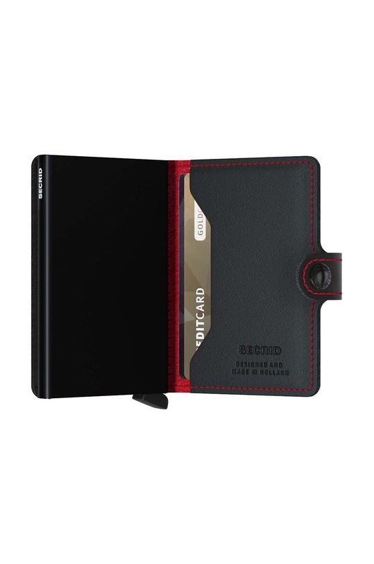 Secrid portofel negru MPf.Black.Red