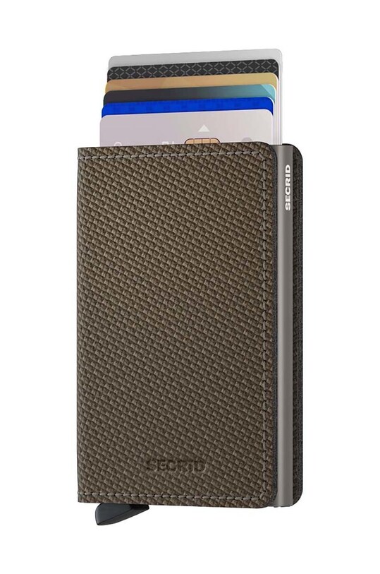 Novčanik Secrid SCa.Khaki smeđa ZA00