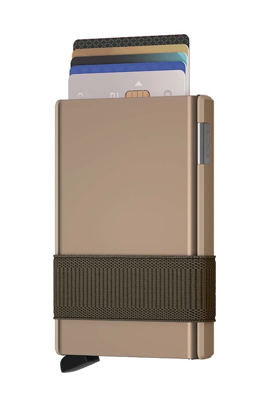 Калъф за карти Secrid Cardslide slide + MoneyBand Desert бежов CS.Desert