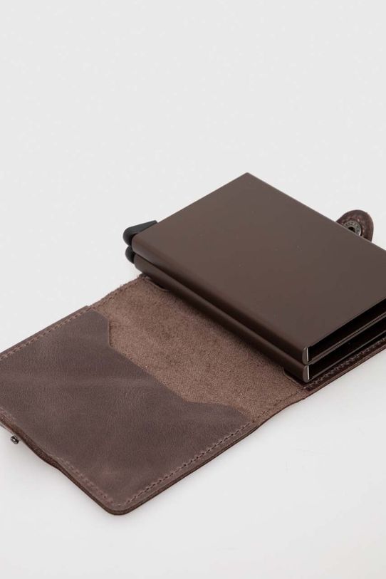 Accesorii Secrid portofel de piele TV.Chocolate maro