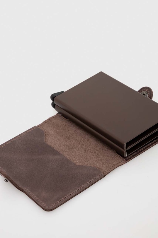 Doplnky Kožená peňaženka Secrid TV.Chocolate hnedá