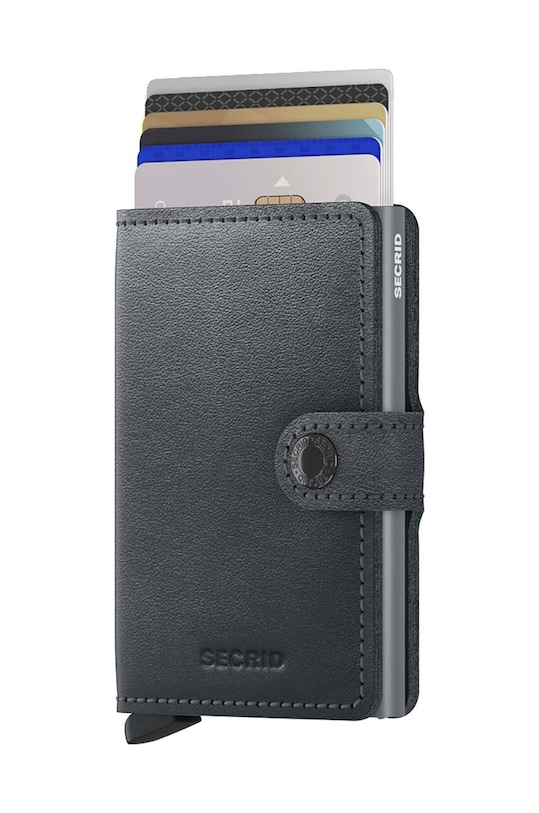 Secrid portafoglio in pelle M.Grey grigio ZA00