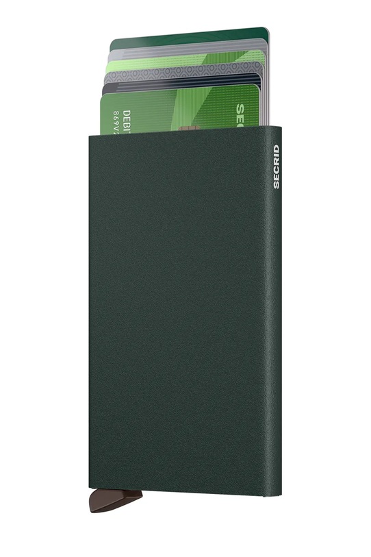Secrid portfel Powder Black CP.Black zielony ZA00