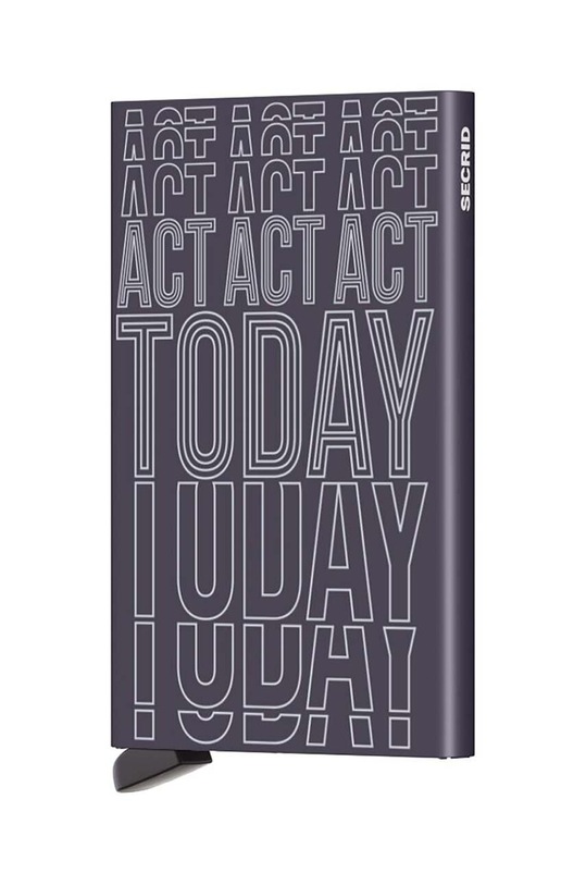 Peňaženka Secrid Laser Dark Purple jednofarebný fialová CLa.Act.Today.Dark.Purp